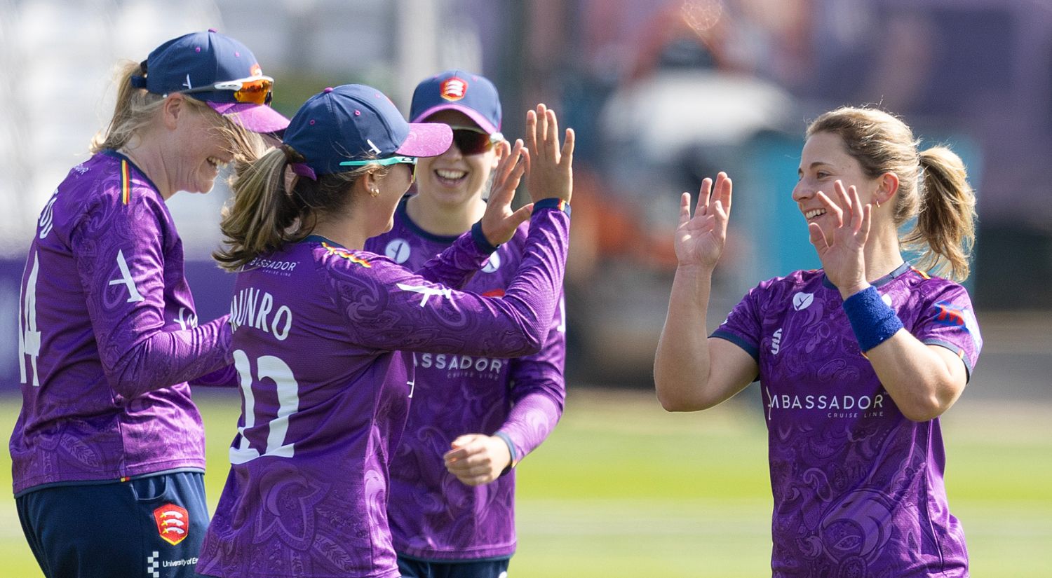 High fives for the ground-breaking women