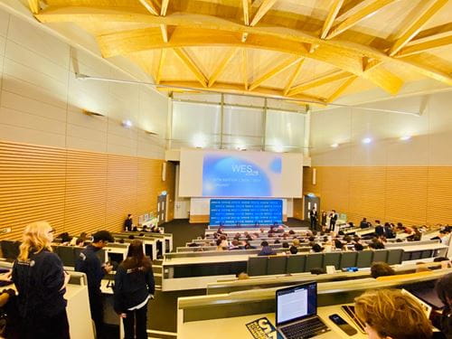 Photo taken of WES conference