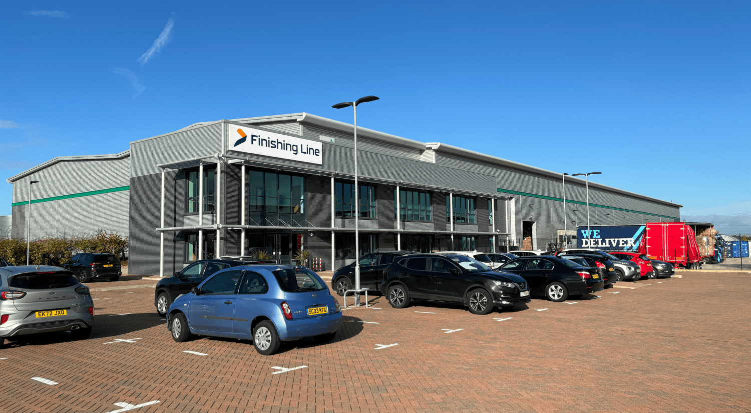 The Finishing Line's new premises 