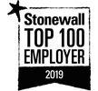 Stonewall Top 100 Employer 2018 logo