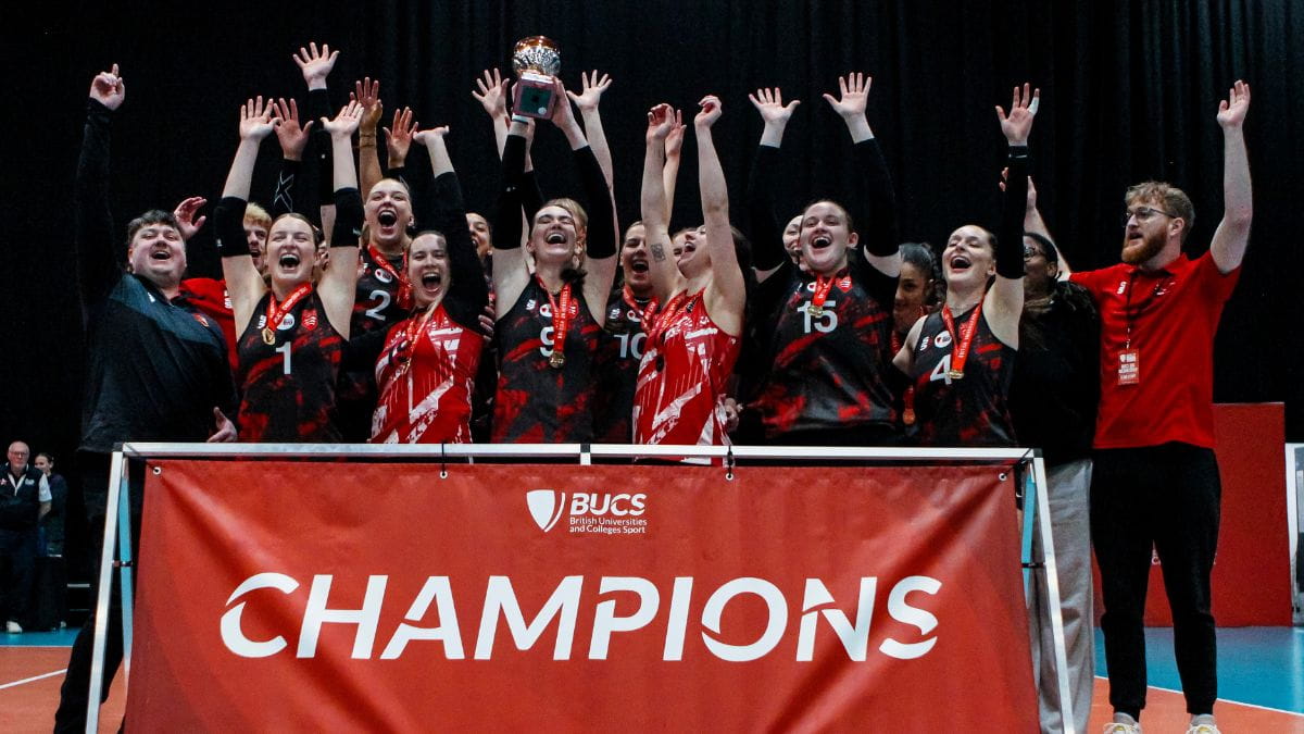 Invincibles: The women raise the trophy after a perfect season