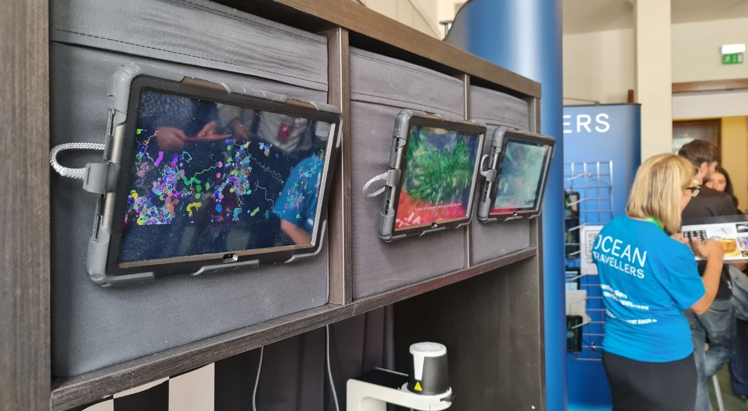 Ocean Travellers exhibit at Royal Society Summer Science Exhibition