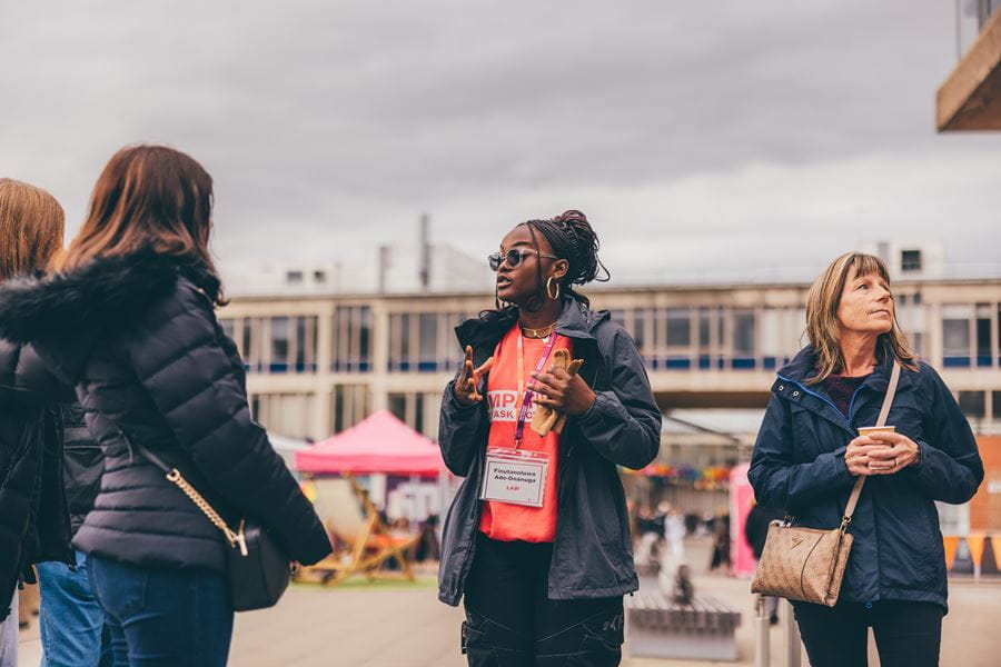 Go on a campus tour with one of our Student Ambassadors